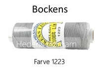 Bockens Hør 60/2 farve 1223 grå